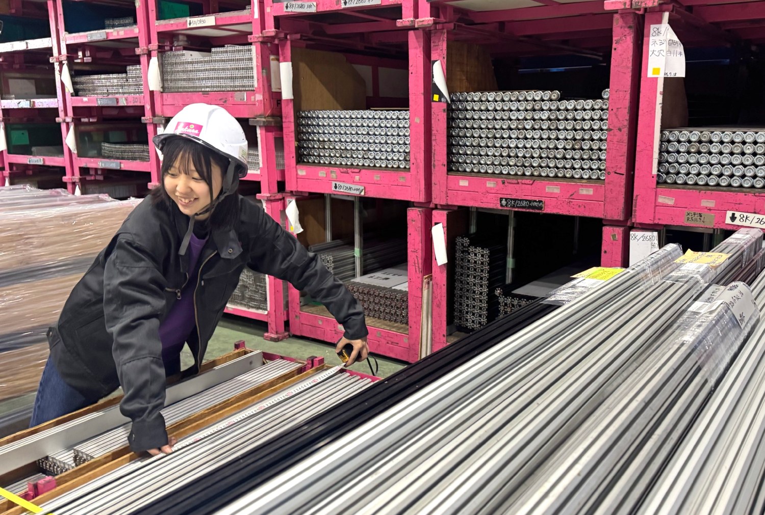 東京工場内の作業の様子