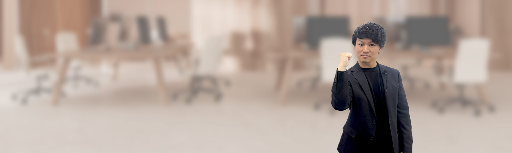 インタビューシーン 作業風景